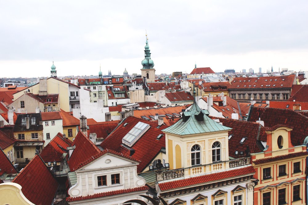 Hauptplatz-Prag-Landschaft