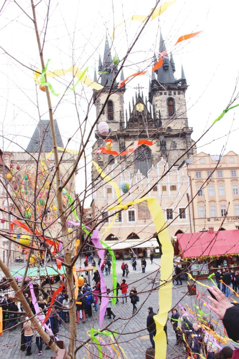 Prag- Hauptplatz- Sehenswürdigkeit