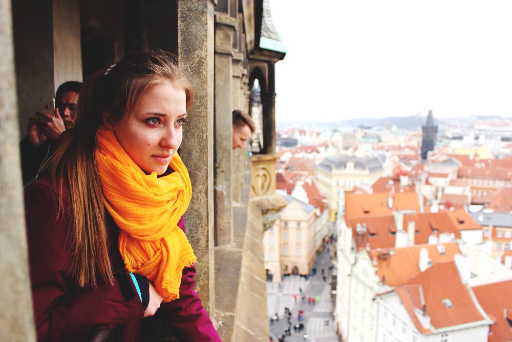 Aussicht auf Prag