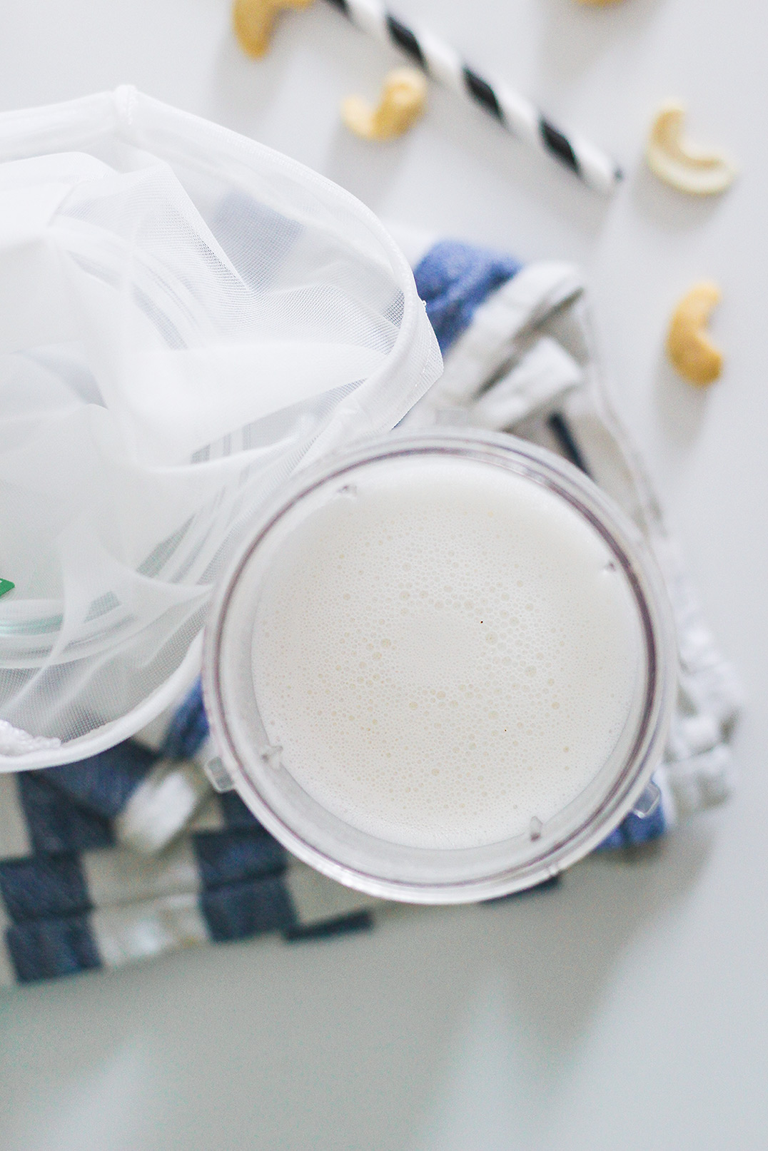 pflanzliche milch ohne gerät selber machen