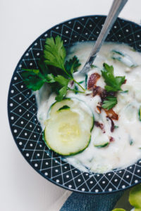 veganes Tzatziki- vegane Tzatziki