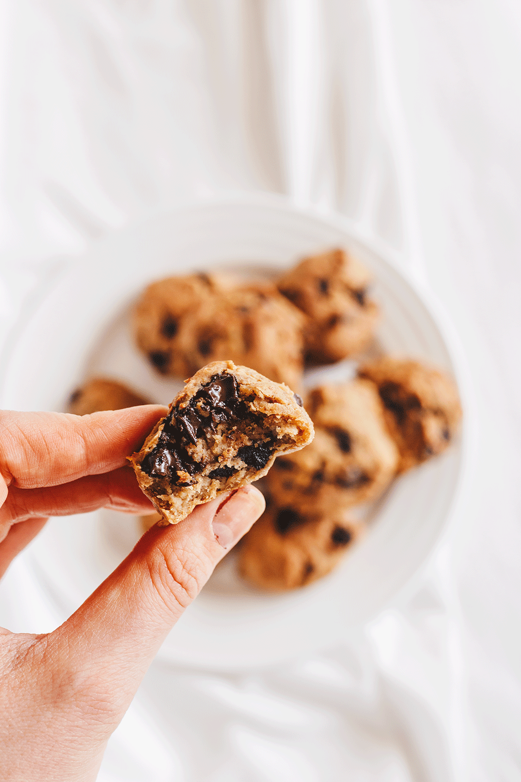 vegane Chocolate Chip Kekse